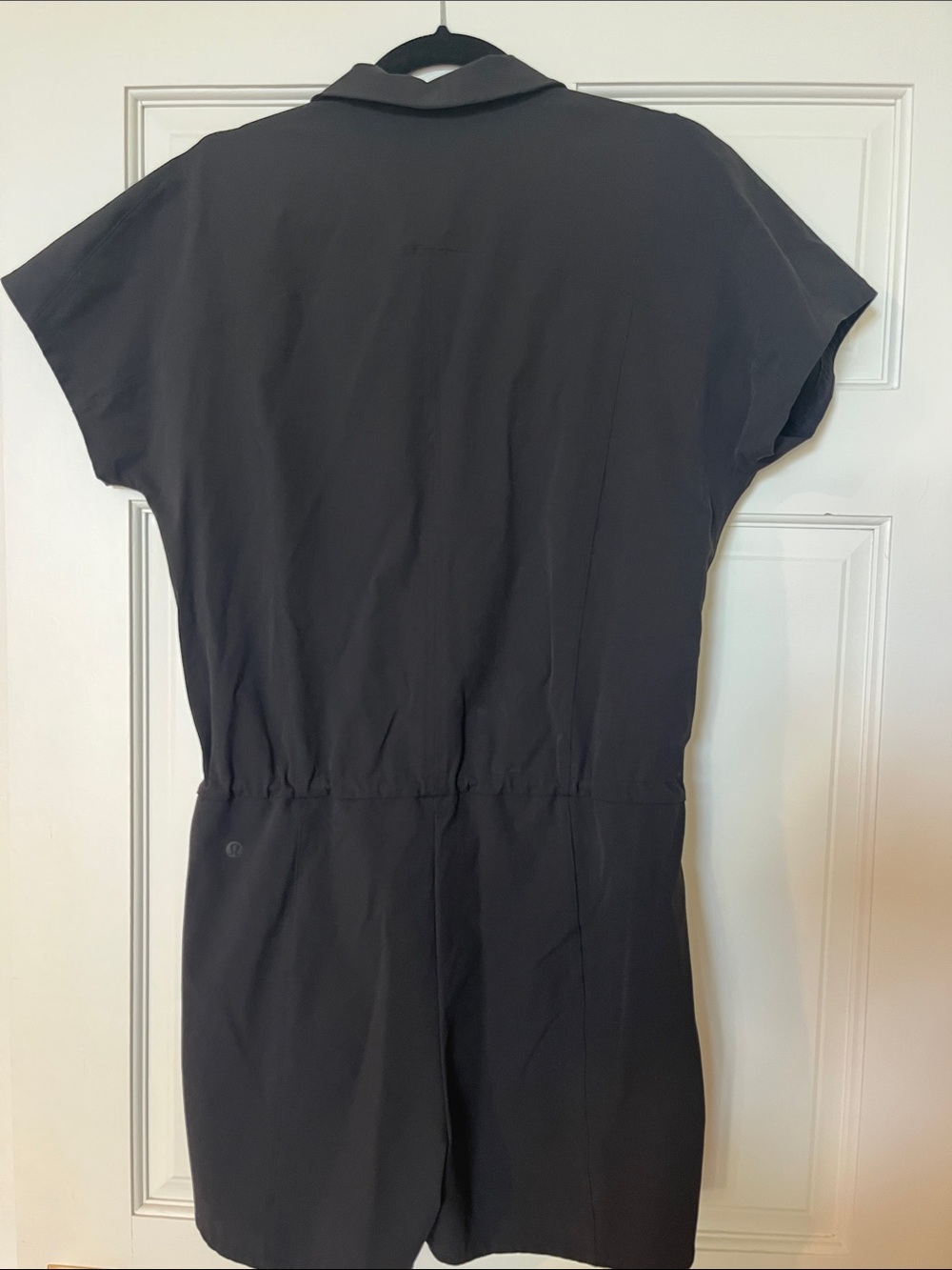 Lululemon Stretch Rib Pocketed Women’s Black One-Piece Romper - Picture 4 of 5